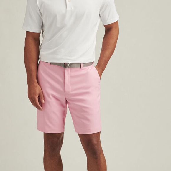 NWT Peter Millar Salem Performance Shorts in Pink Vale- 38 - Picture 2 of 7